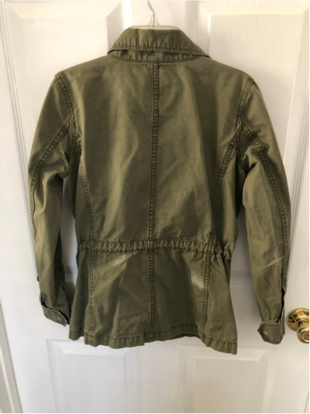Madewell Fleet Utility Jacket Cult Favorite Army Green Cotton Canvas Gorpcore - Picture 3 of 9